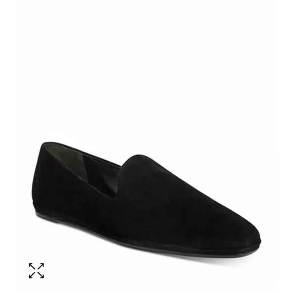 Vince womens Paz‎ slip-on Loafers in black size 5 - Picture 1 of 6